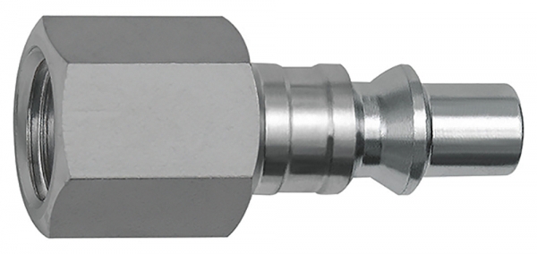 Nippel für Kupplungen NW 5,5, ARO 210, Stahl, NPT 3/8 IG
