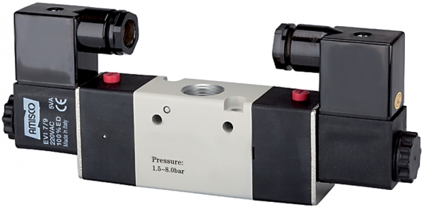 3/2-Wegeven elektrop. »3V«, bista., G 1/4, 230V, 50 Hz, 1300l/min