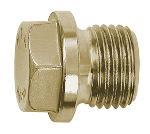 Verschlussschraube, Außensechskant, Bund, G 1, SW 27, ES 1.4571