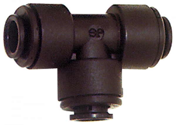 T-Verbinder POM, für Schlauch-Außen-Ø 10 mm