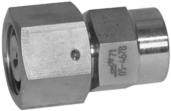 Mano-Anschlussverschraubung, Dichtkegel, G1/4 i., ES 1.4571 Ø12mm