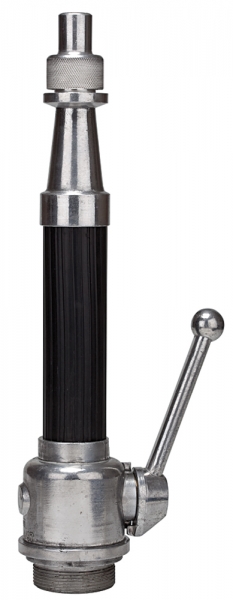 Mehrzweckstrahlrohr DIN 14365, Alu, G 2 AG, Düse 9 mm, Gummi