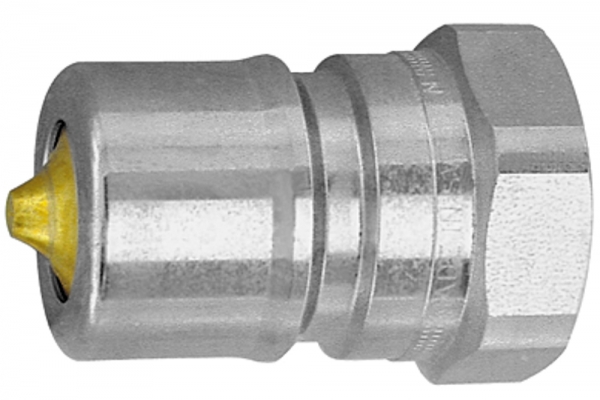 Stecknippel ohne Druckeliminator, Serie B, NW 6,3, G 1/4 IG