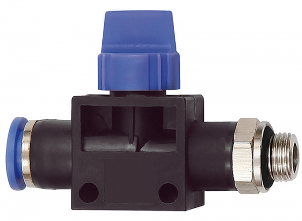 3/2-Wegeventil »Blaue Serie«, Steckanschluss, G 3/8 a., S-G Ø10mm