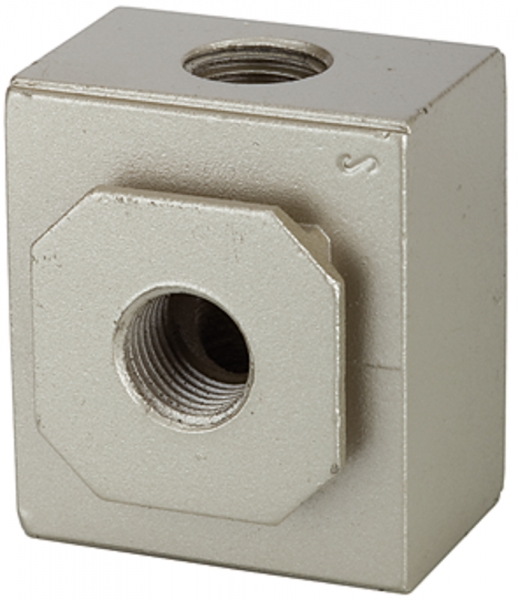 Verteiler »G«, mit 2 Abgängen, BG 300, G 1/4, PE 0 - 9 bar