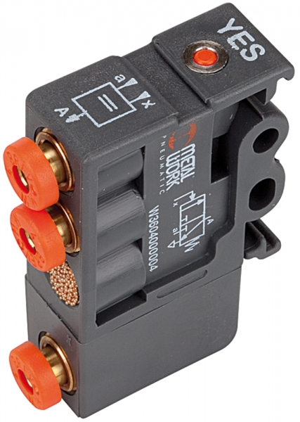 Pneumatik Logikelement, YES, Technopolymer, DN 2,7