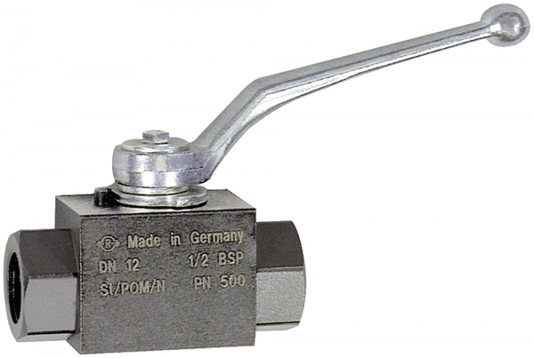 Kugelhahn, Hochdruckausführung, G-Innengewinde, Stahl, G 1