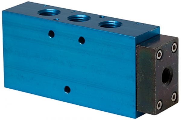 5/2-Wegeventil, einseitig pneumatisch, monostabil, G 1/2, DN 15