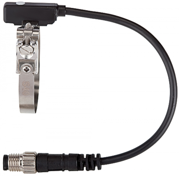 HALL-Sensor, M8-Stecker, 150 mm Kabel, Rundzyl., PNP, Kolben-Ø 40