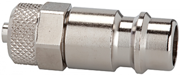 Nippel für Kupplungen NW 7,2 - NW 7,8, MS vern., für Schlauch 6x4
