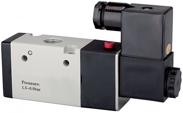 3/2-Wegeven elektropn., monost., NO, G 1/8, 230V, 50 Hz, 500l/min