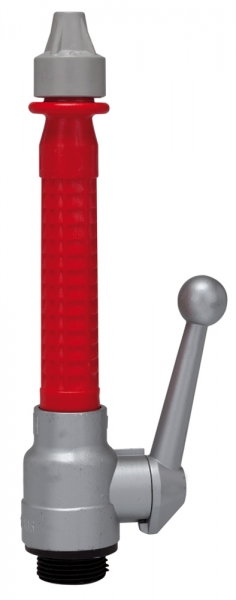 Mehrzweckstrahlrohr DIN 14365, Alu, G 2 AG, Düse 9 mm, Kunststoff