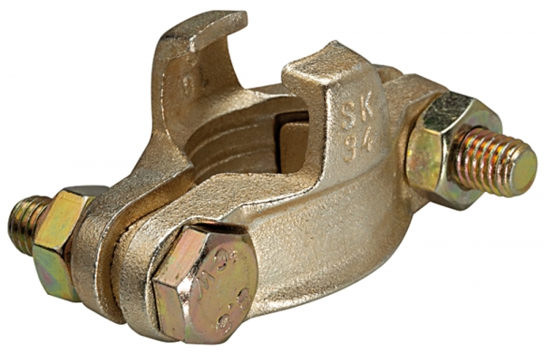 Schlauchklemme, 2-tlg., Sicherungsklauen, Spannber. 42-45, LW 28