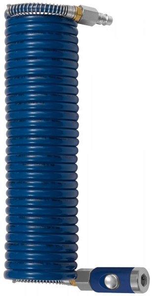 Spiralschl.-Kupplung-Set, Sicherheitskpl., Nylon, ø7,9x6,3, 10,0m