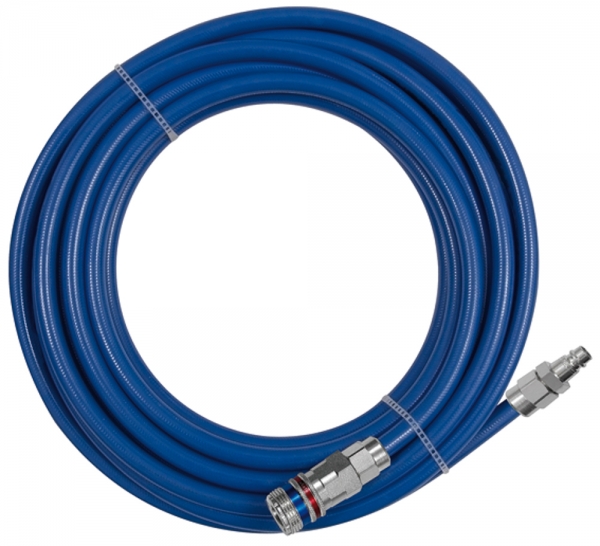 Schlauch-Kupplung-Set, PUR, Sicherheitskpl., Schl.-ø 12x8, 10,0 m