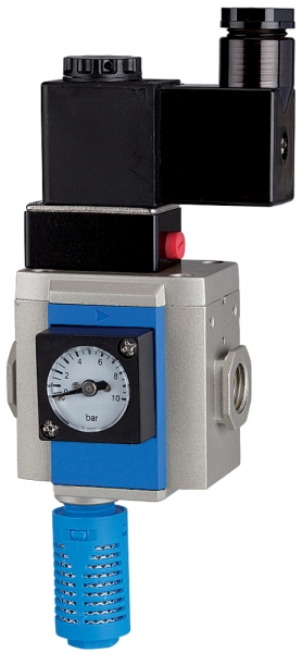 3/2-Wege-Anfahrventil »G-mini«, 24 V DC, BG 200, G 1/4