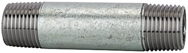 Rohrdoppelnippel 23, AG/AG, R 3/8, Länge 200,0 mm