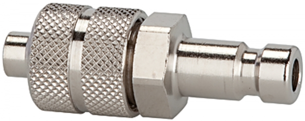 Nippel für Kupplungen NW 2,7, Edelstahl 1.4305, für Schlauch 4x3
