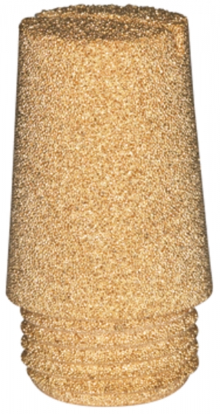 Schalldämpfer aus Sinterbronce »value line«, Schlitz, G 1/8