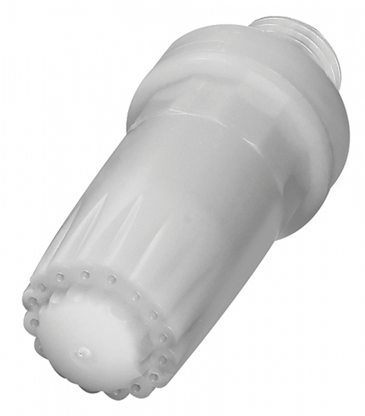 Lärmarme Runddüse, M12x1,25, ABS Kunststoff, Düsen-Außen-ø 19 mm