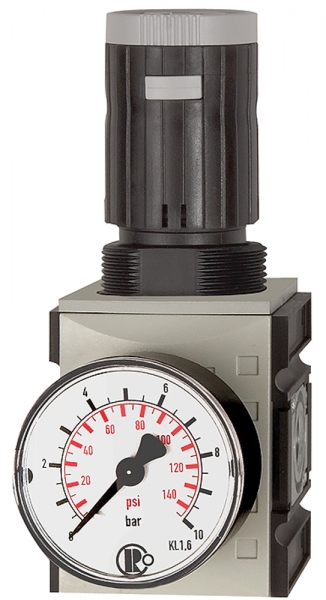 Druckregler »FUTURA«, inkl. Manometer, BG 2, G 1/2, 0,5 - 10 bar