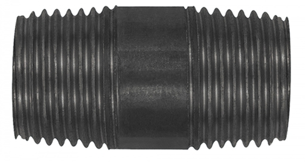Rohrdoppelnippel 23, AG/AG, R 1 1/4, Länge 200,0 mm, DIN EN 10241