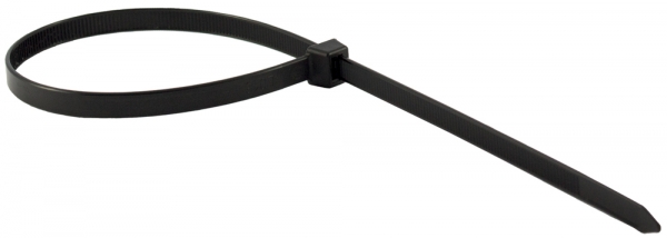 Kabelbinder, PA 6.6, schwarz, Band: 4,8 x 180mm, VPE 100 Stk.