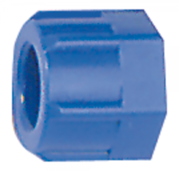 Klemm-Mutter, M12x1,0, für Schlauch 8/6 mm, SW 14, POM