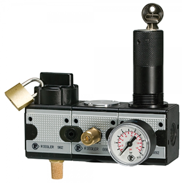 Wartungsstation SAFETY »multifix«, KH-AV-DR, BG 5, G 1, 2-10 bar