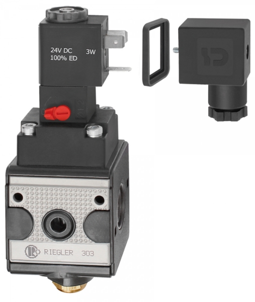 Schaltventil (3/2-Wegeventil) »multifix«, 24 V AC, BG 1, G 1/4