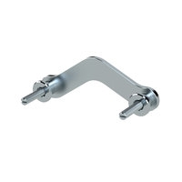 Klemmbügel für Einbau, Stahl verzinkt, für Mano. Typ 213.53 Ø63