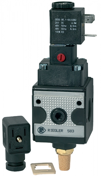 Schaltventil (3/2-Wegeventil) »multifix«, 230 V AC, BG 3, G 1/2