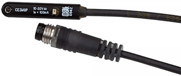 Sensor für die T-Nut, HALL-Sensor, 3-Draht, M8-Stecker (3-polig)