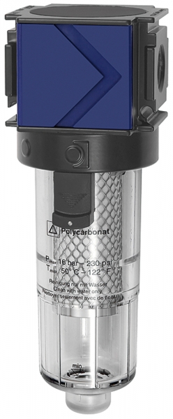 Aktivkohlefilter »variobloc«, Polycarbonatbehälter, BG 1, G 1/4