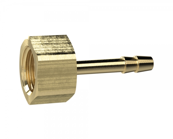 Aufschraubschlauchtülle, G 1/2, für Schlauch LW 10 mm, SW 24, MS
