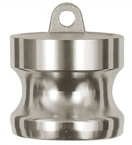Kamlok-Verschlussstecker, Typ DP, ES 1.4401, BG 3, Stecker-Ø 92
