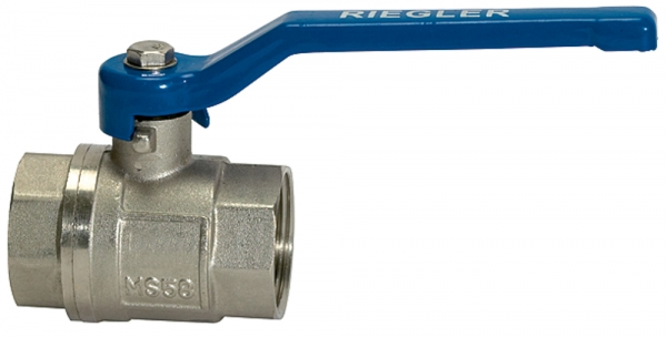 Kugelhahn »valve line«, Handhebel blau, MS vern., IG/IG, G 1/4