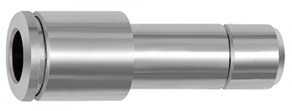 Gerade Steckverbindung »metallica« Stecknippel red., Schlauch-Ø 8