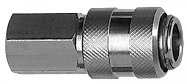 Schnellverschlusskupplung NW 7,8, Edelstahl 1.4305, G 3/8 IG