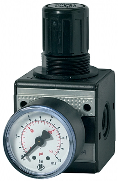 Druckregler durchg. Druckvers. »multifix«, BG 1, G 1/4, 0,1-3 bar