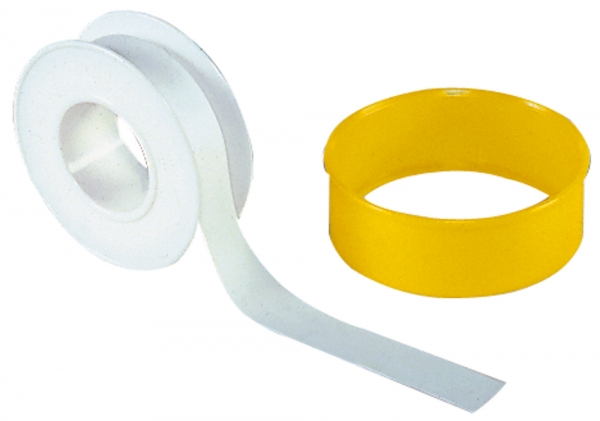 PTFE-Dichtband, Betriebstemp. -60°C bis 200°C, DVGW/KTW Zulassung