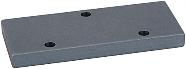 Abdeckplatte für Grundplatte G 1/4 für Anschlussfläche G 1/8