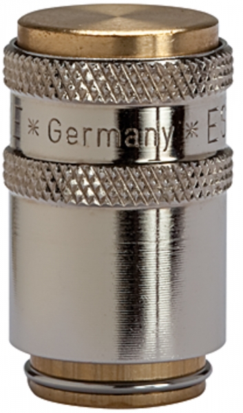 Verschlusskupplung DN 6, Messing 2.0401, Länge 30,0 mm